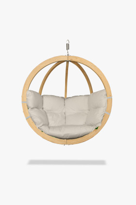 Hängesessel Schaukel SwingPod Fichtenholz Creme
